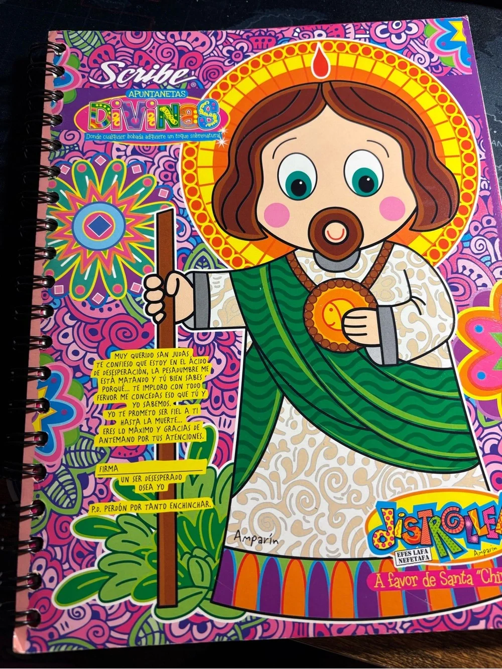Scribe Notebook San Juditas